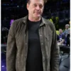 Los Angeles Lakers Game 2026 Vince Vaughn Brown Jacket