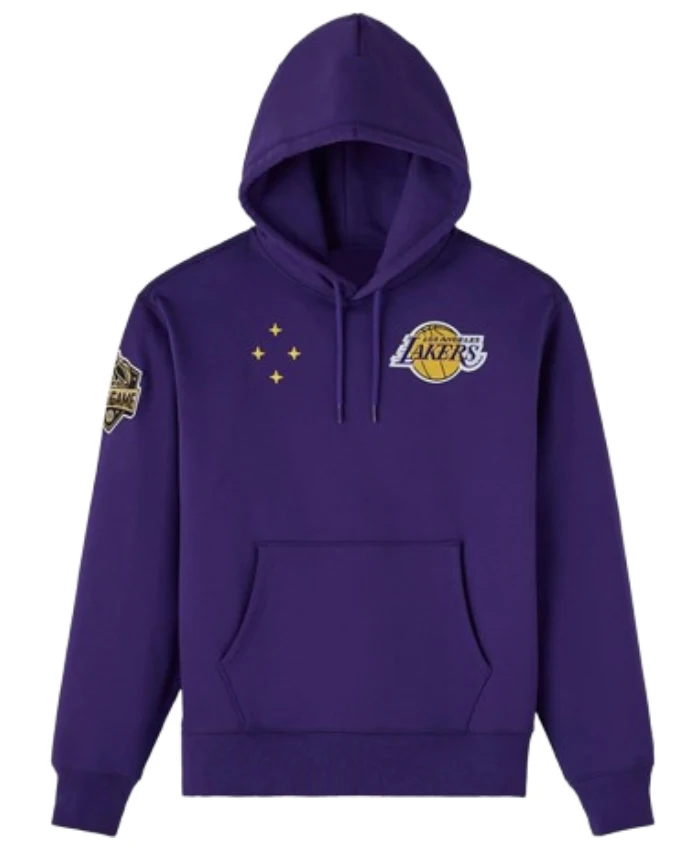 Los Angeles Lakers OVO Pullover Fleece Purple Hoodie