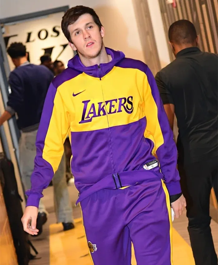 Los Angeles Lakers Showtime Purple And Yellow Tracksuit