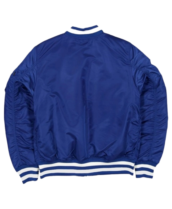 Los Angeles Rams NE X Alpha Industries Bomber Jacket