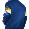 Los Angeles Rams Triple Option Satin Varsity Jacket