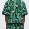 Love Island USA S7 Ace Green Shirt