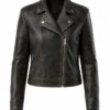 Lucia Caminos Video Game Grand Theft Auto VI Biker Leather Jacket