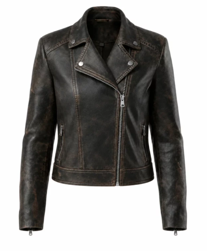 Lucia Caminos Video Game Grand Theft Auto VI Biker Leather Jacket