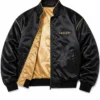 Lucky S01 Anya Taylor Joy Black Bomber Jacket