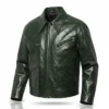 Ludacris NBA All Star Game Green Leather Jacket