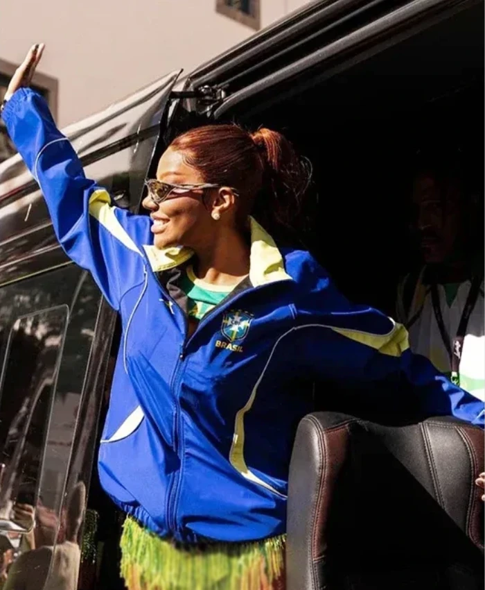 Ludmilla Brazil X Jordan Track Jacket