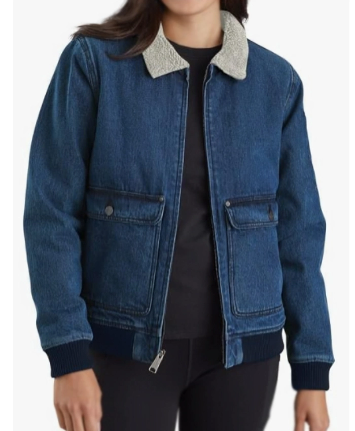 Lyla Novak Chicago Fire S14 Blue Denim Jacket