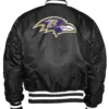 MA 1 Baltimore Ravens Black Bomber Jacket