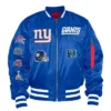 MA 1 New York Giants Bomber Jacket