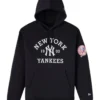 MLB New York Yankees X OVO X New Era Black Fleece Pullover Hoodie