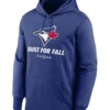 MLB Postseason Toronto Blue Jays Blue 2025 Fleece Hoodie