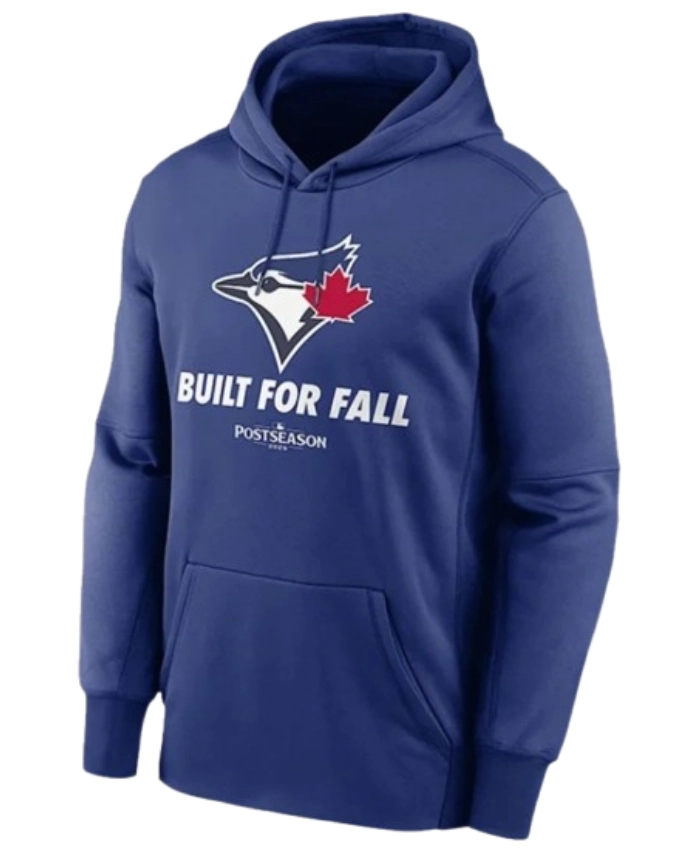 MLB Postseason Toronto Blue Jays Blue 2025 Fleece Hoodie