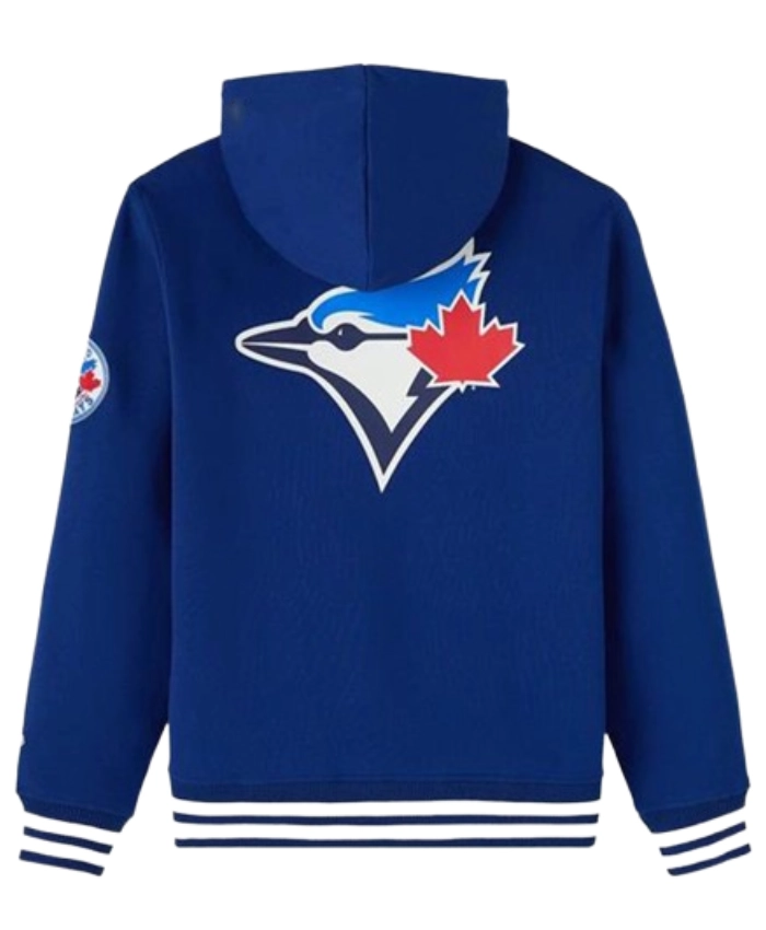 MLB Toronto Blue Jays NE X OVO Blue Hoodie