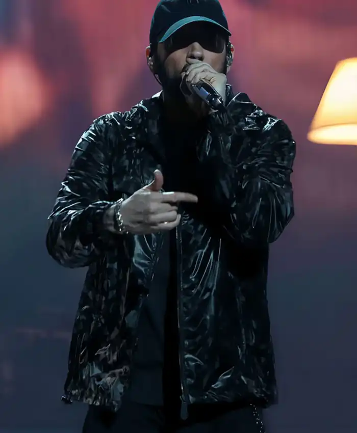 MTV Video Music Awards Eminem 2024 Black Jacket