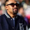 MVP Super Bowl LX Navy And White Varsity Jacket