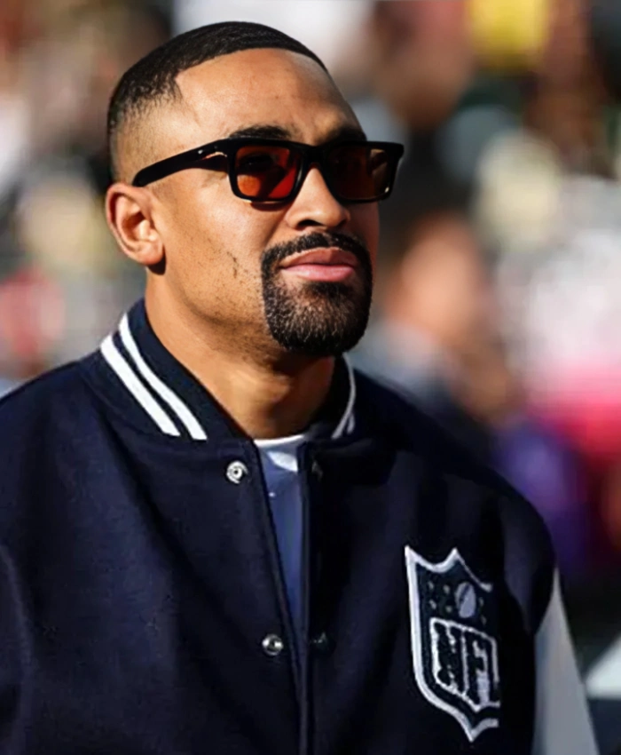 MVP Super Bowl LX Navy And White Varsity Jacket
