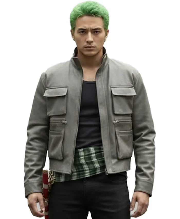 Mackenyu One Piece Seasone 2 Grey Jacket