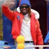 Macys Thanksgiving Day Parade 2025 Lil Jon Zip Up Red Hooded Jacket