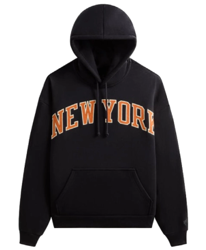 Madison Square Garden Kith For The New York Knicks Nelson Black Pullover Hoodie