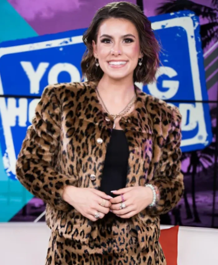 Madisyn Shipman The Young Hollywood Studio Cropped Jacket