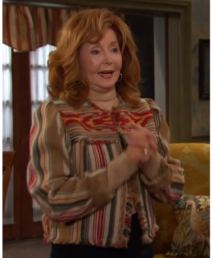 Maggie Horton Days Of Our Lives 2025 Suzanne Rogers Wool Blend Jacket
