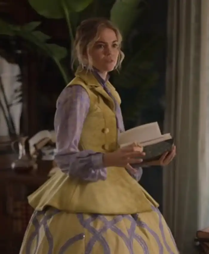 Maia Mitchell TV Series The Artful Dodger Lady Belle Fox Vest
