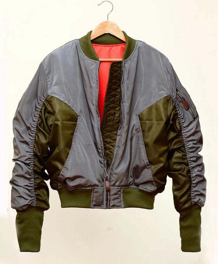 Major Scarlett Johansson Ghost in The Shell Satin Jacket