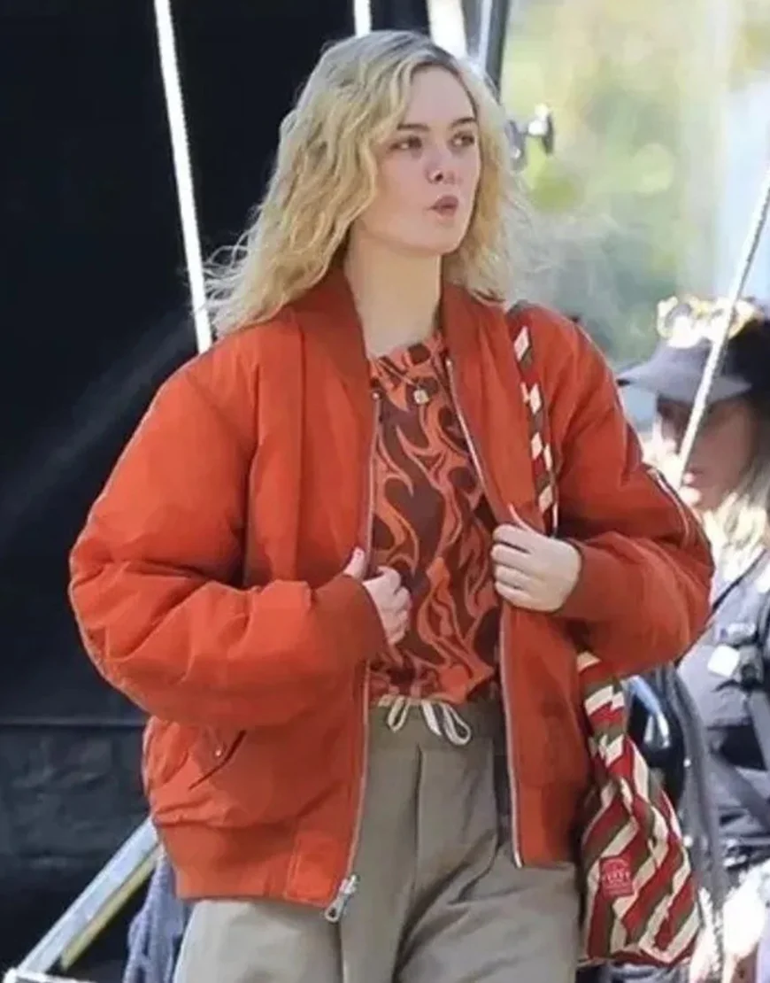 Margo Millet Series Margos Got Money Troubles 2026 Elle Fanning Bomber Jacket