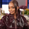 Marsai Martin The Jennifer Hudson Show S3 Burgundy Jacket