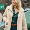 Marshals Dolly Weaver Beige Shearling Jacket