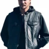 Marshals Luke Grimes Leather Biker Vest Sale