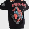 Marvel Aeropostale Spider-Man Track Jacket Back