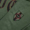 Marvel Doctor Doom Army Green Hooded Varsity Jacket