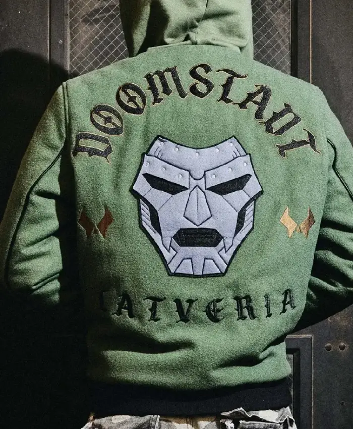 Marvel Doctor Doom Army Green Jacket