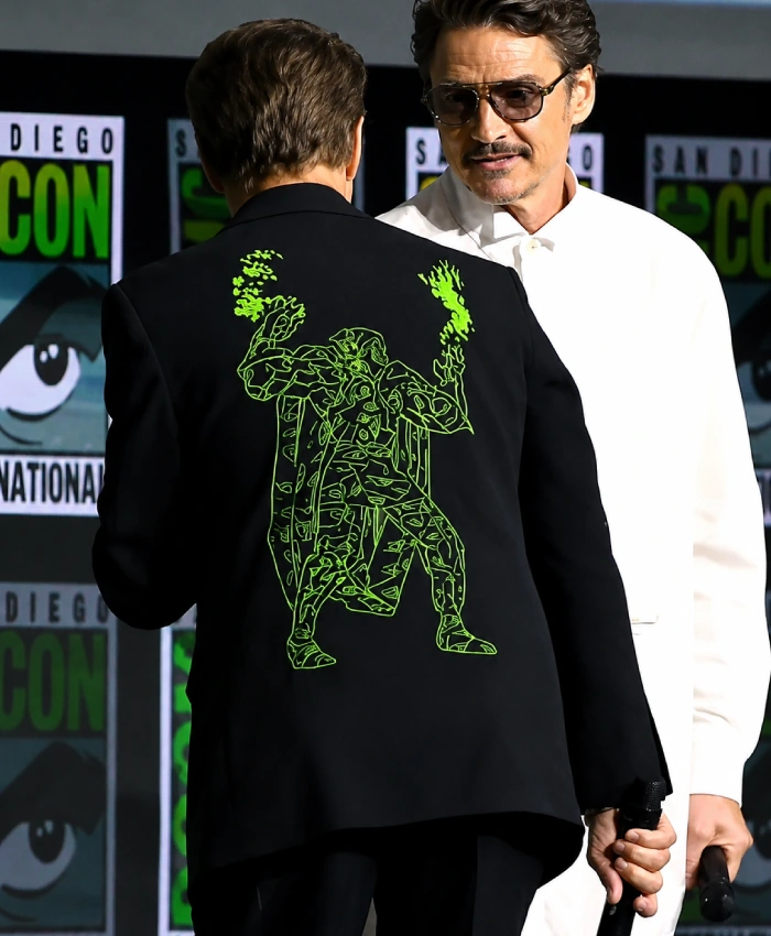 Marvel Studios Comic Con Avengers Doomsday Robert Downey Jr Black Blazer