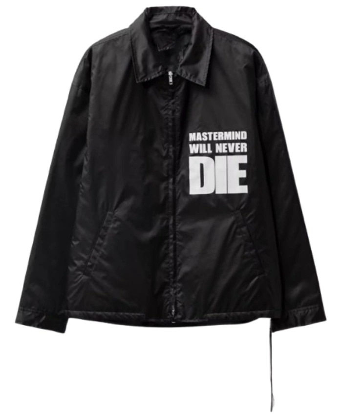 Mastermind Will Never Die Black Jacket