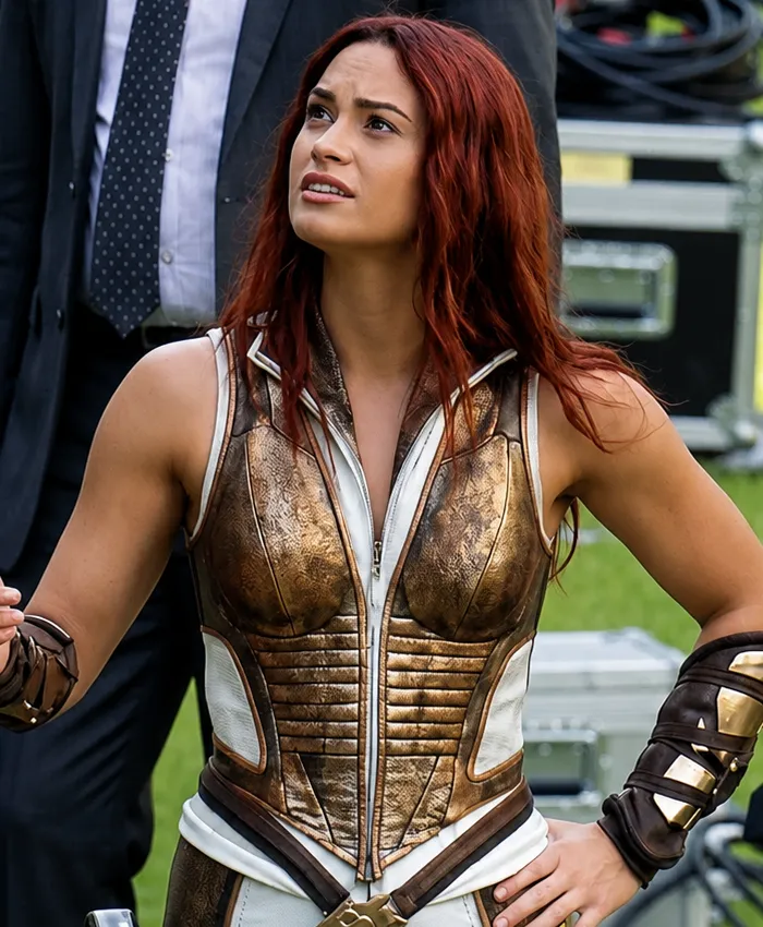 Masters Of The Universe 2026 Camila Mendes Royal Armor Vest