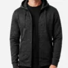 Matchbox Movie John Cena Black Fleece Hooded Jacket Mens