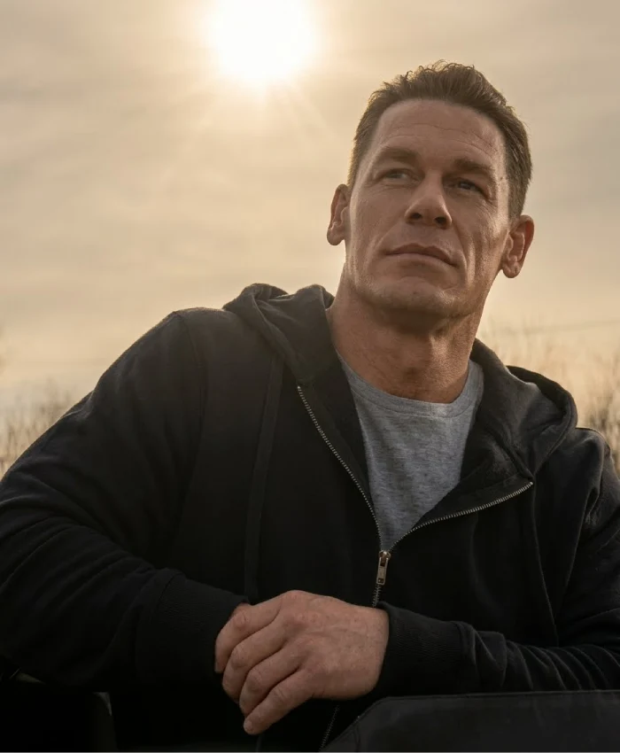 Matchbox Movie John Cena Black Fleece Hooded Jacket