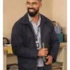 Matthew Law Abbott Elementary TV Series 2026 OShon Grey Jacket