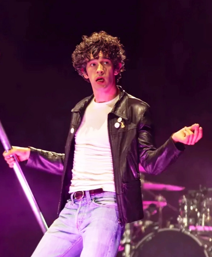 Matty Healy The 1975 Leather Jacket