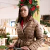 Maya Montgomery Movie Fake Yourself A Merry Little Christmas 2025 KiKi Layne Coat