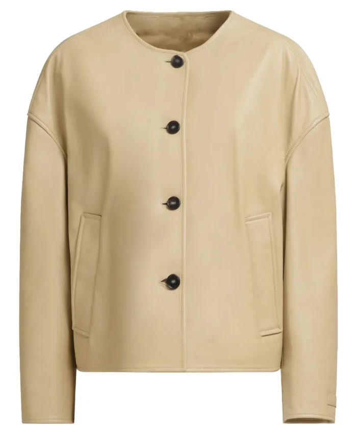 Maya Rudolph Loot S03 Leather Jacket