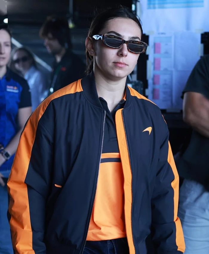 McLaren F1 Team 2026 Ella Lloyd Black Jacket On Sale