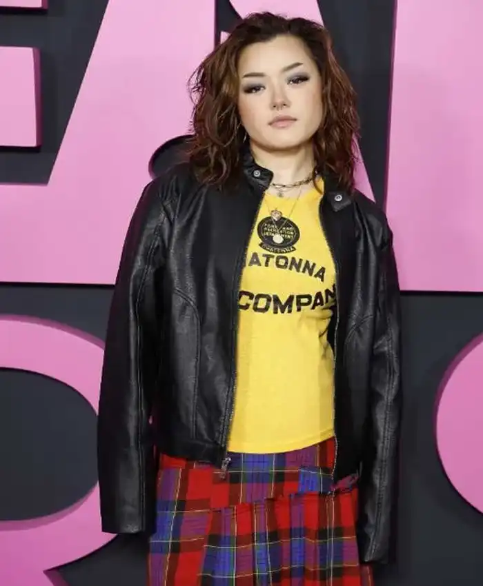 Mean Girls Movie Event Lizzy Yu Leather Jacket