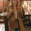 Melinda Monroe Virgin River S06 Brown Leather Coat