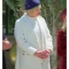 Melissa Peterman Finding Mr. Christmas White Coat