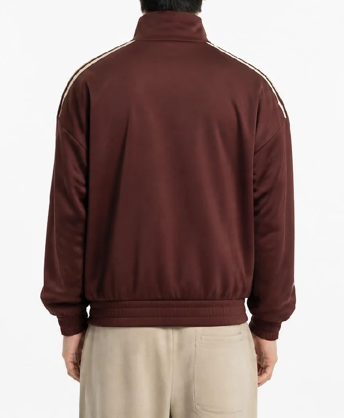 Men Adidas Cherry Blossom Brown Jacket