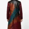 Men American Idol S24 Alicia Keys Leather Coat